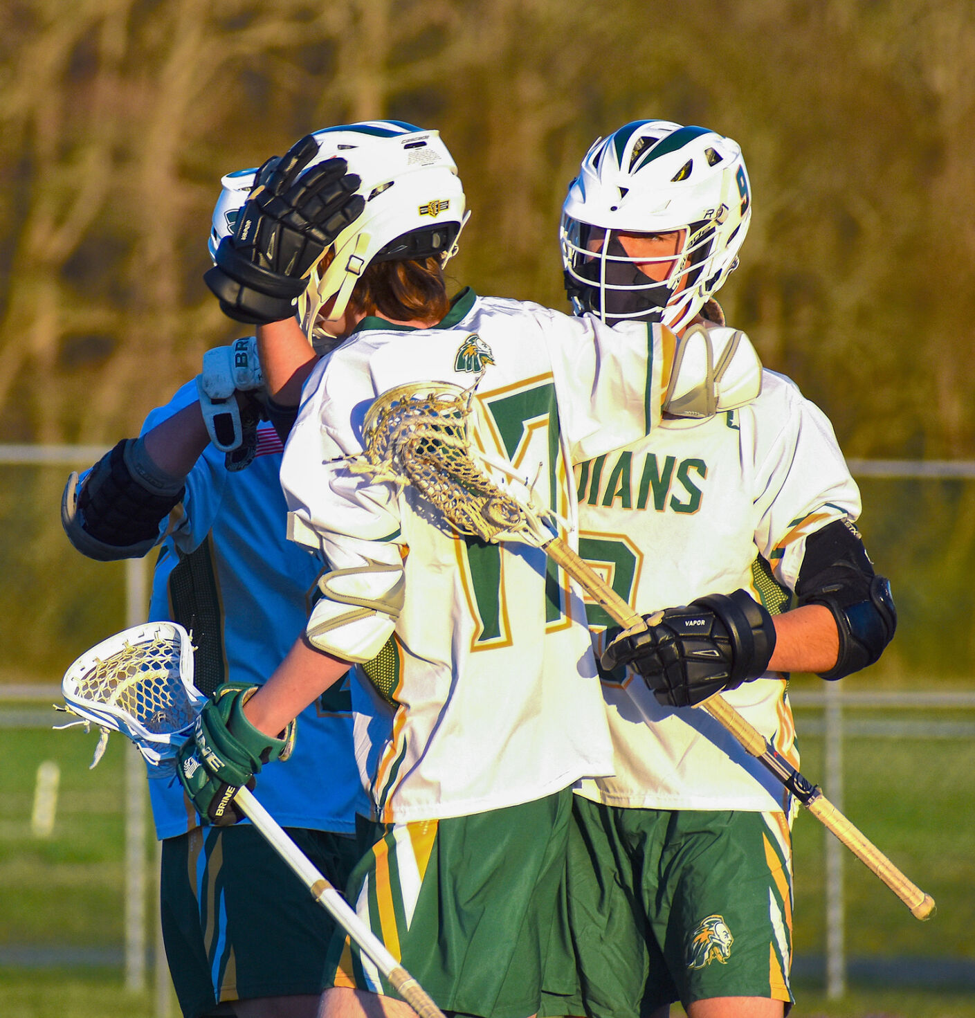 IRHS lacrosse Ben Spencer, Bennett White